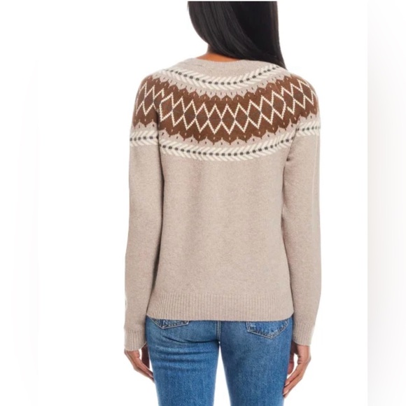 Weatherproof Vintage Ladies' Fairisle Sweater - Picture 2 of 6